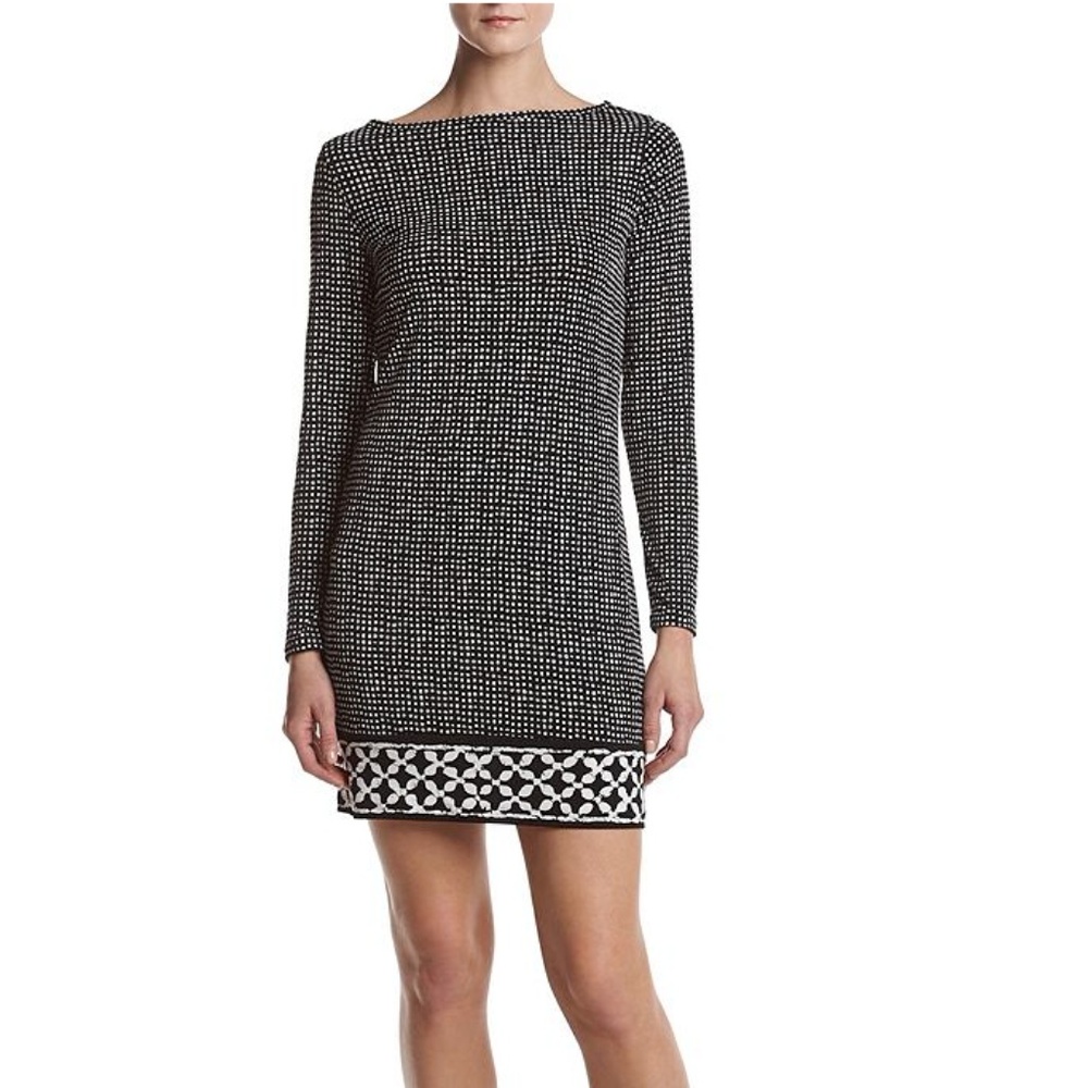 Michael Kors Women's Long-Sleeve Graphic-Print - Picture 4 of 6